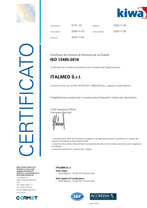 Italmed-certifications