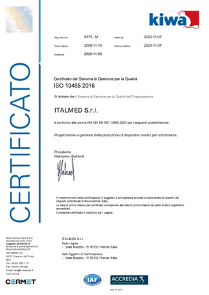 Italmed-certificazioni