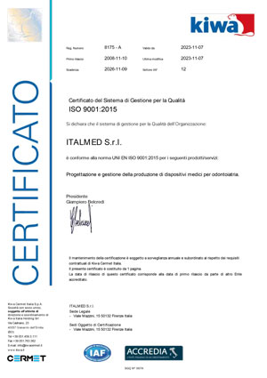 Italmed-certificazioni